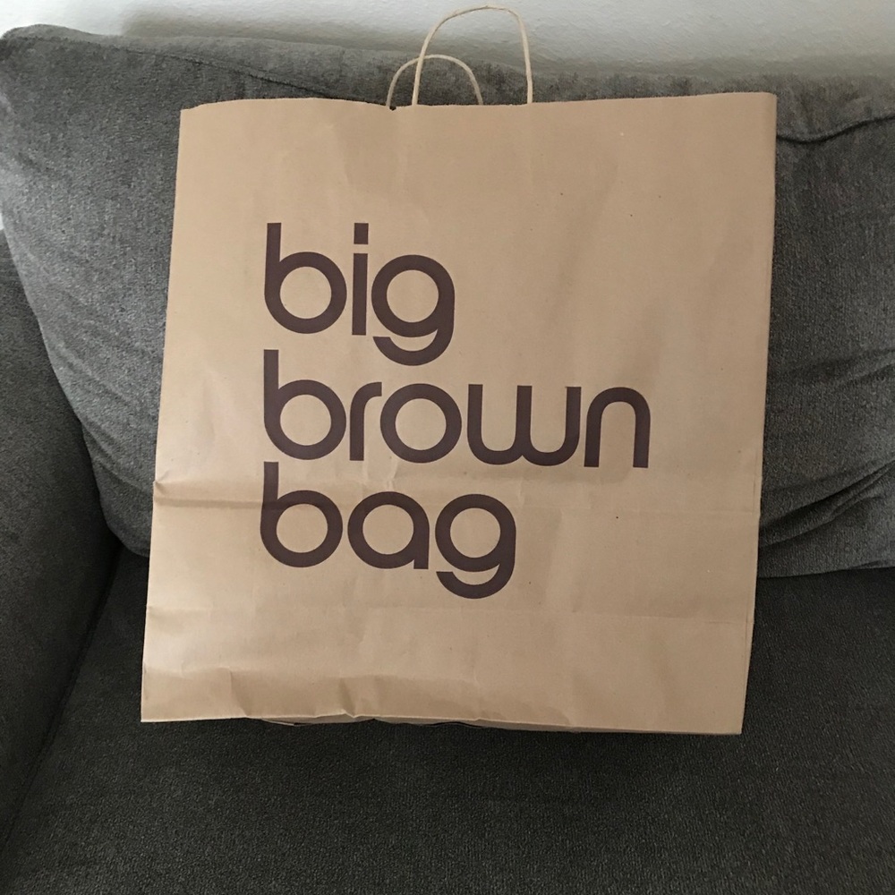 Medium brown bag